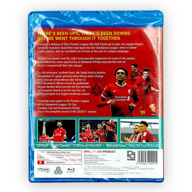 利物浦20/21球季回顧Blu-Ray