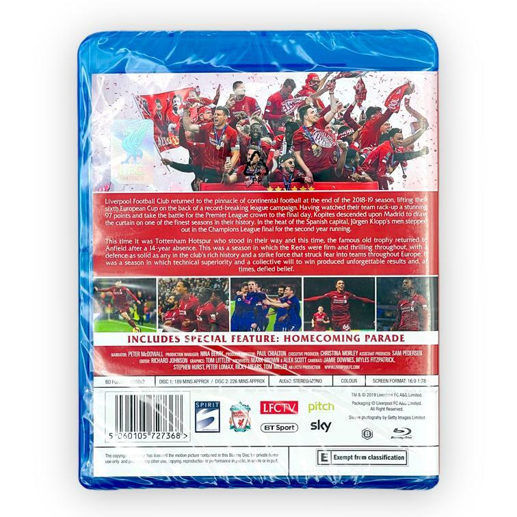 利物浦18/19球季回顧Blu-Ray