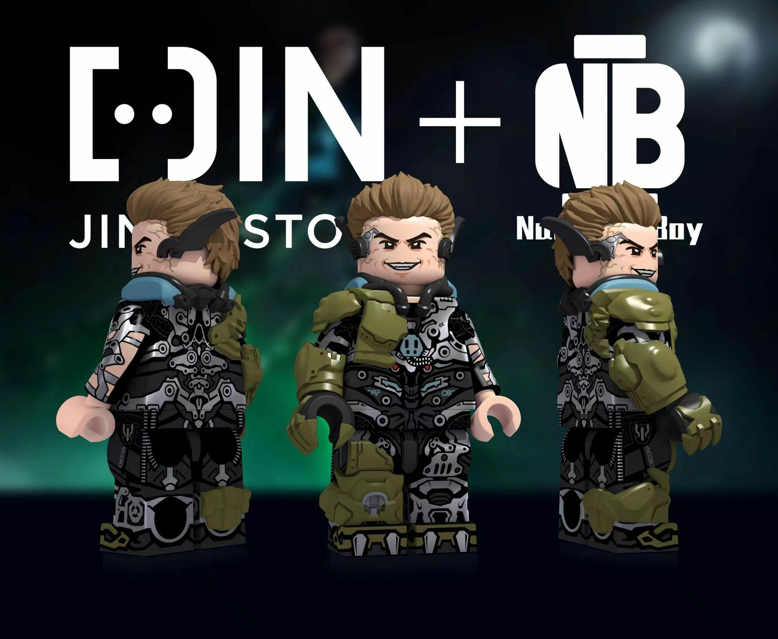 [JIN Custom] [InStock] Green Goblin 2.0 (with Aircraft) [PADprinted]