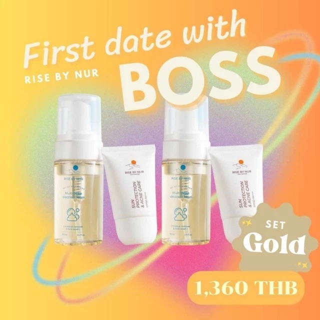 Boss x Risebynur Facial Foam & Sunscreen