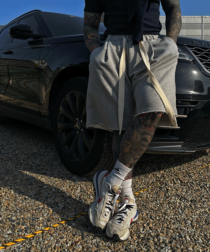 大繩stella寬腿短褲