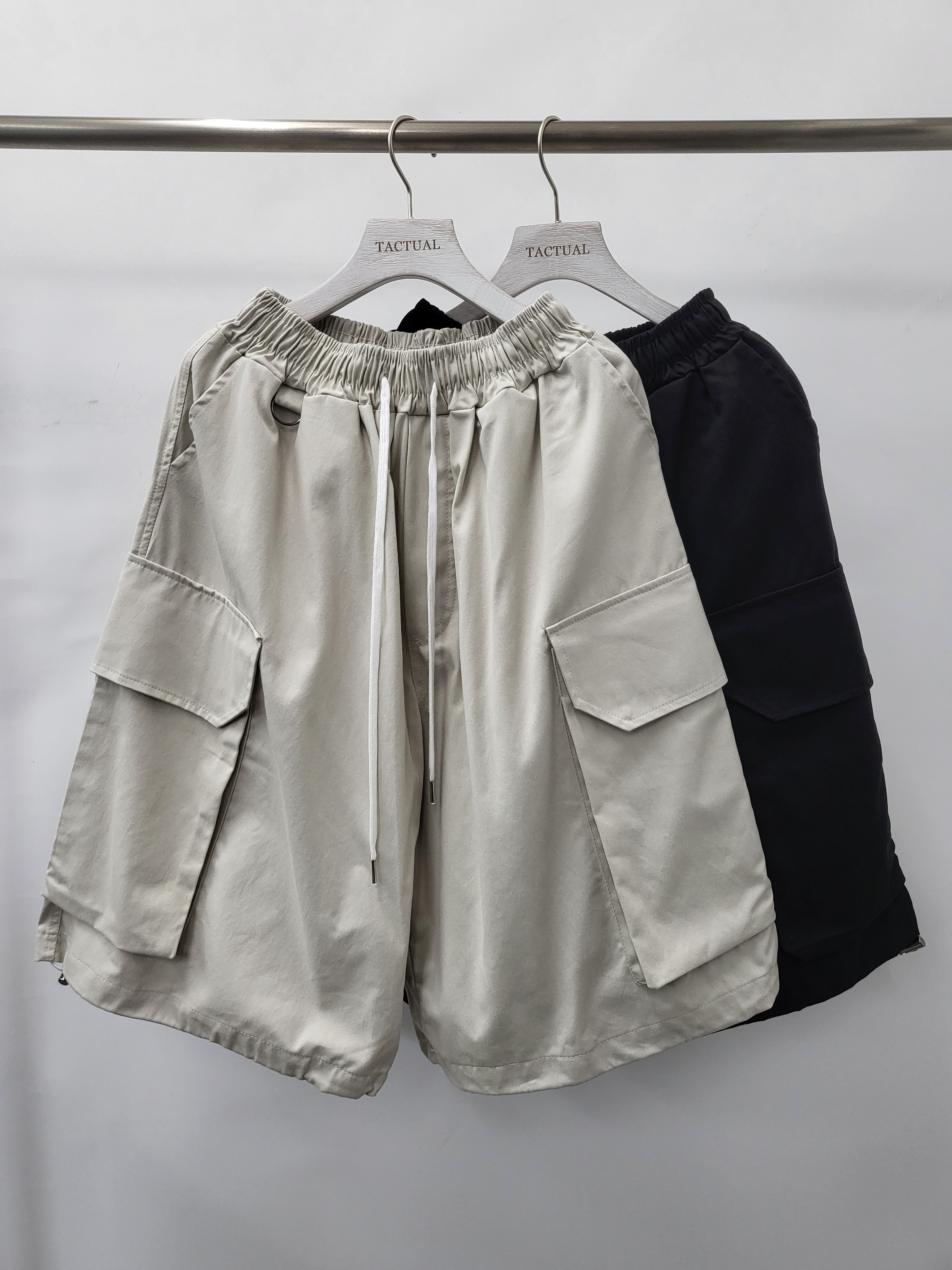 淨色工裝短褲 P2365