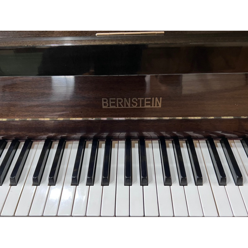 進口琴 韓國BERNSTEIN 虎紋 原木 小型鋼琴 迷你 英國零件組裝 中古鋼琴 二手鋼琴 線上選琴 漢麟樂器鋼琴店
