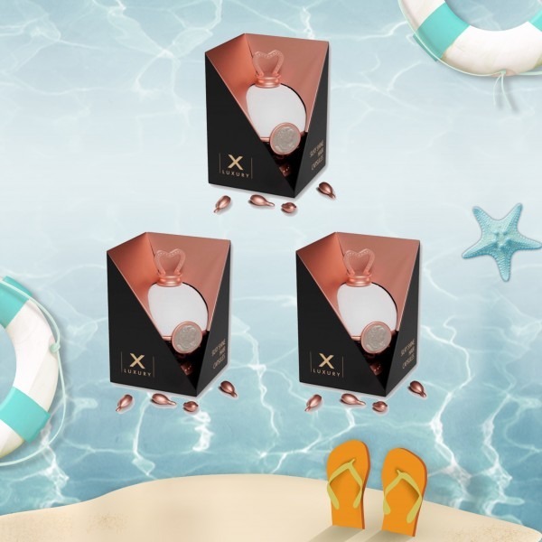 XLuxury女皇摩洛哥瀑布魔髮珠 3盒套裝