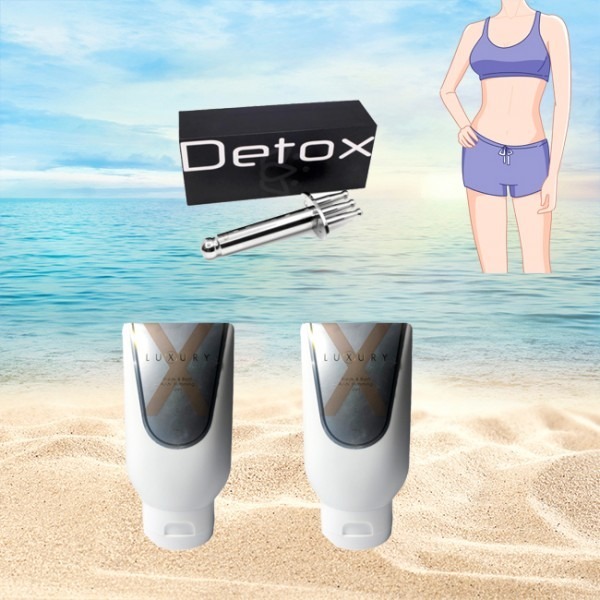 Detox 解毒排酸磁叉神仙棒X1 + Luxury 女皇甩脂膏X2