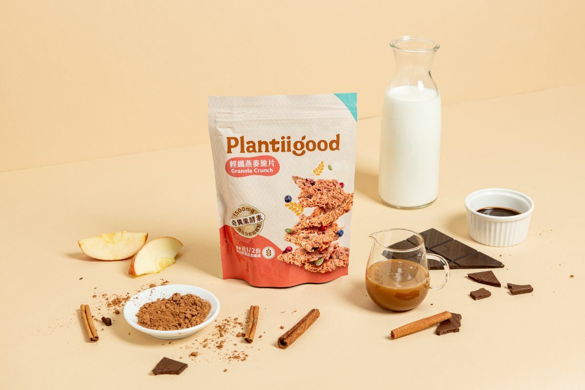 Plantiigood 輕纖燕麥脆片減糖纖維加倍，讓人健康又放心