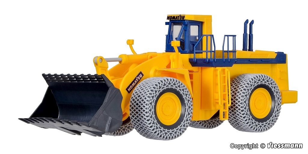 Kibri 11454 HO scale KOMATSU wheel loader WA 800-2 kit