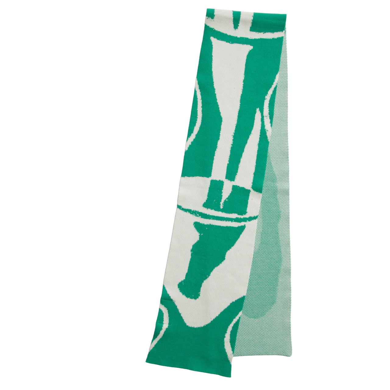 Flowers and Vases - Green Scarf