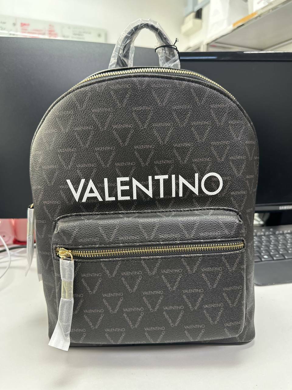 [S] MARIO VALENTINO LIUTO BACKPACK,BLACK/MULTICOLOR, 8058043055657 (SMV28)