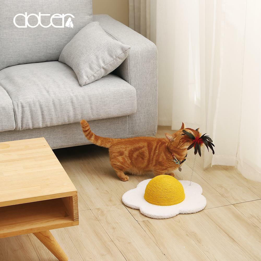 【寵愛物語】CT104花朵貓抓柱 逗貓玩具