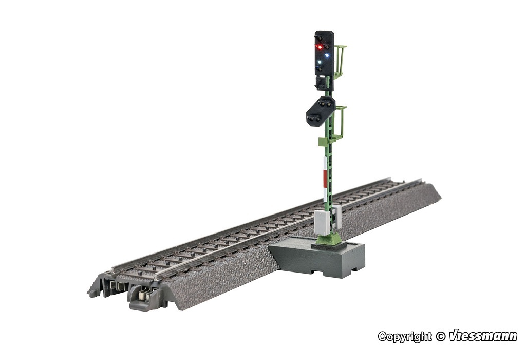 Viessmann 4733 HO scale Signal base, 2 pieces