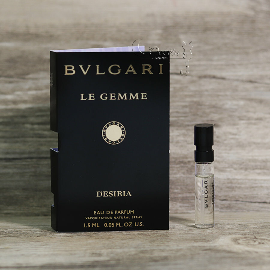BVLGARI 寶格麗寶石系列姿玉寶石Desiria 女性淡香精1.5mL 試管香水可噴式