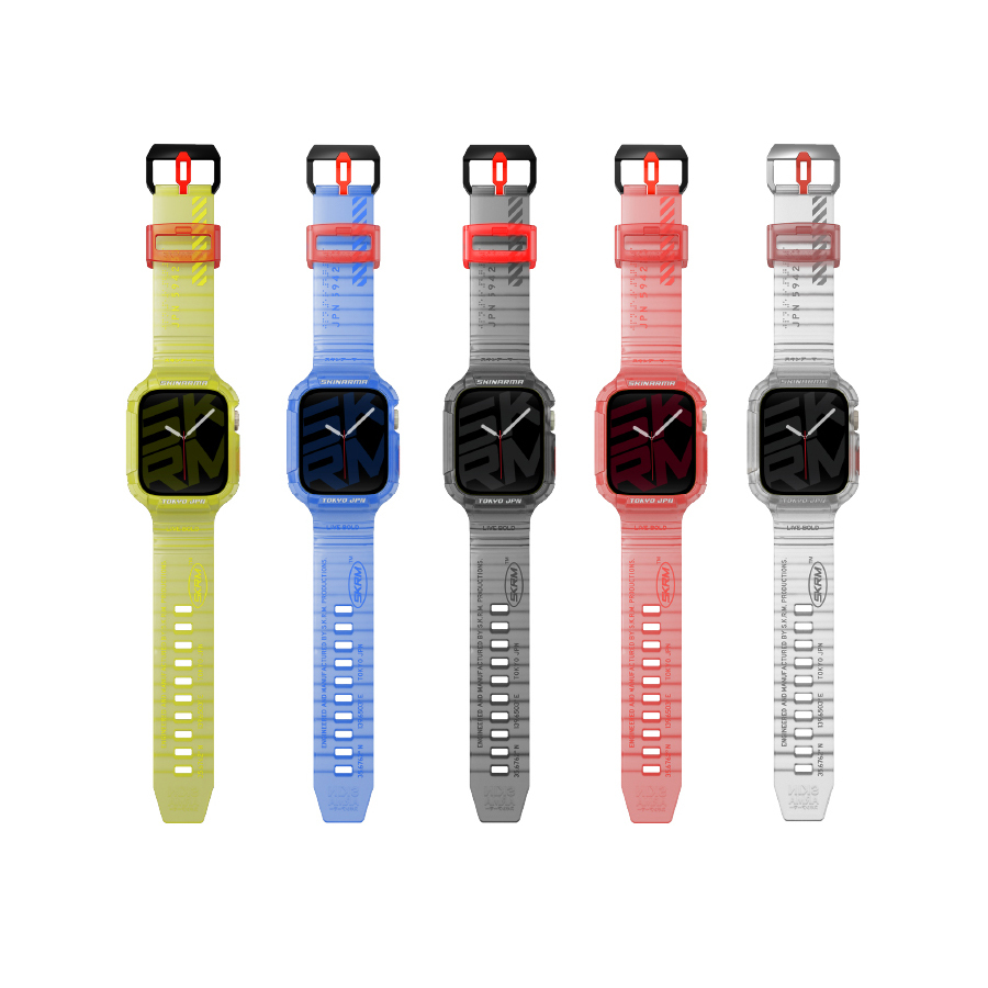 Skinarma Saido 街頭潮流一體成形錶帶 44/45mm 共用款（for Apple Watch）