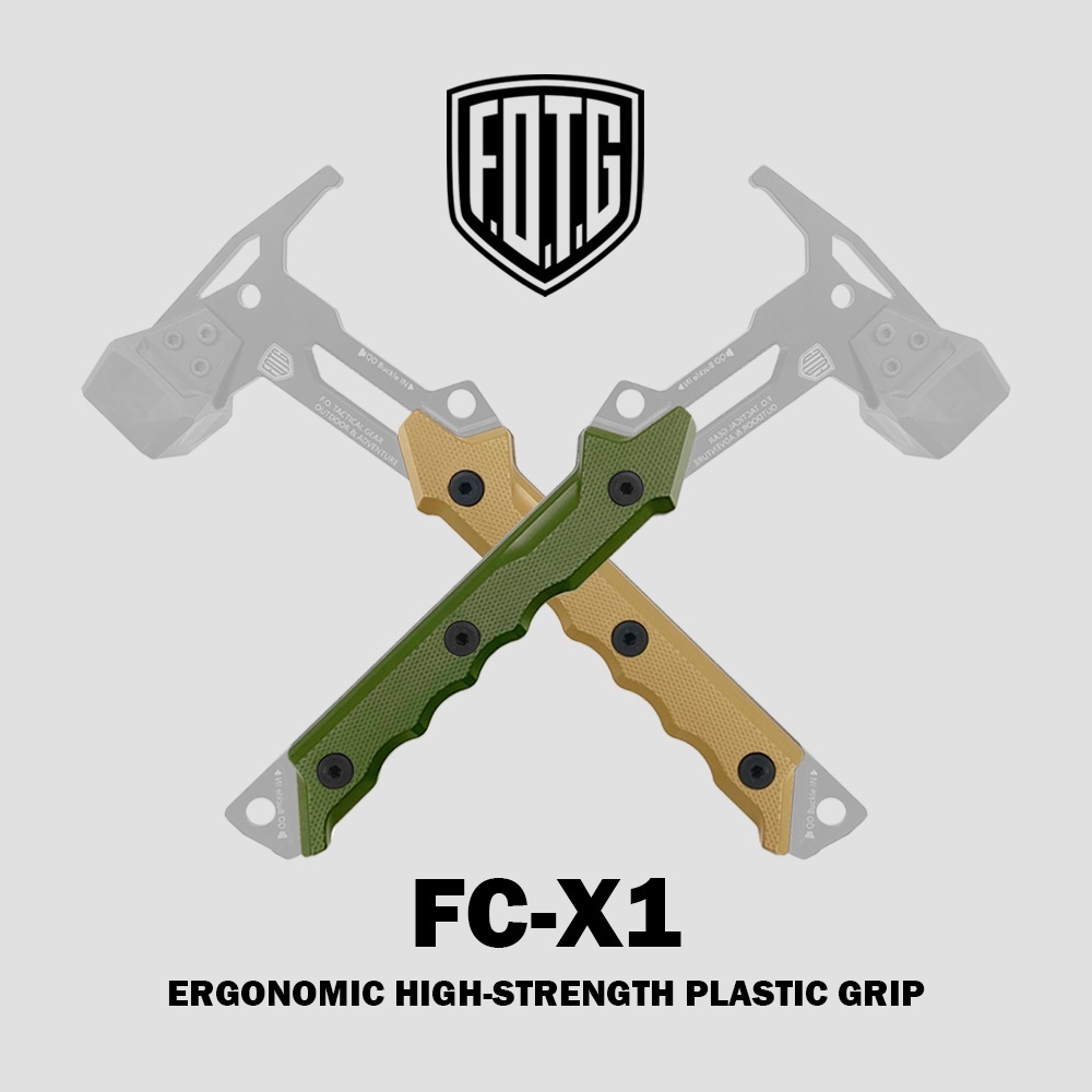 【FOTG】FC-X1營鎚配件 握把片+營鎚手帶 GF13