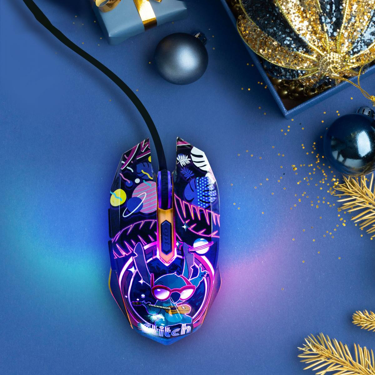 迪士尼｜𝐃𝐢𝐬𝐧𝐞𝐲 史迪奇炫光滑鼠