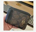 [S] COACH C0058 SIGNTURE TSD APL ZP CC,IM/BROWN/BLACK, 195031082313 (SCO274)