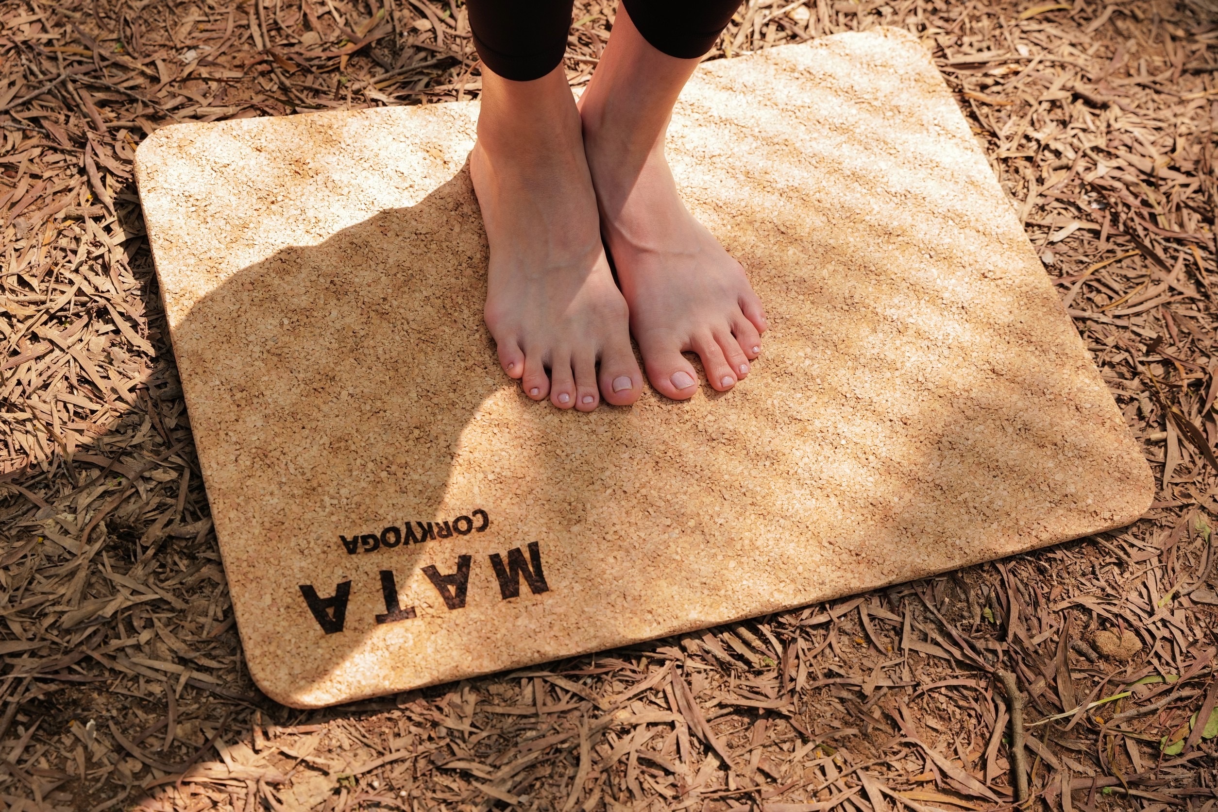 MATA軟木-療癒除濕按摩腳踏墊（吸水＋筋膜放鬆，超享受！）