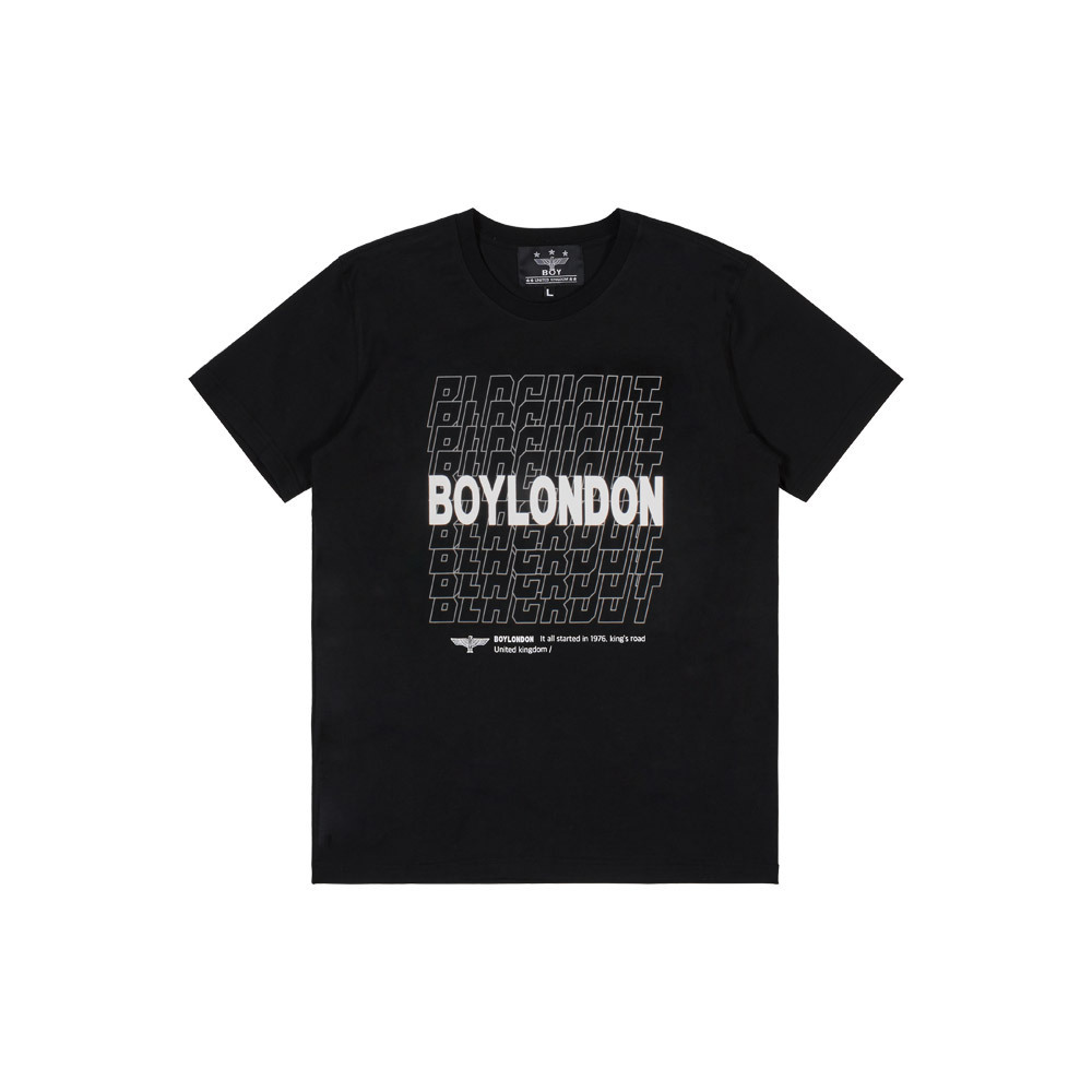 KOREA BOY LONDON BLACK OUT TEE