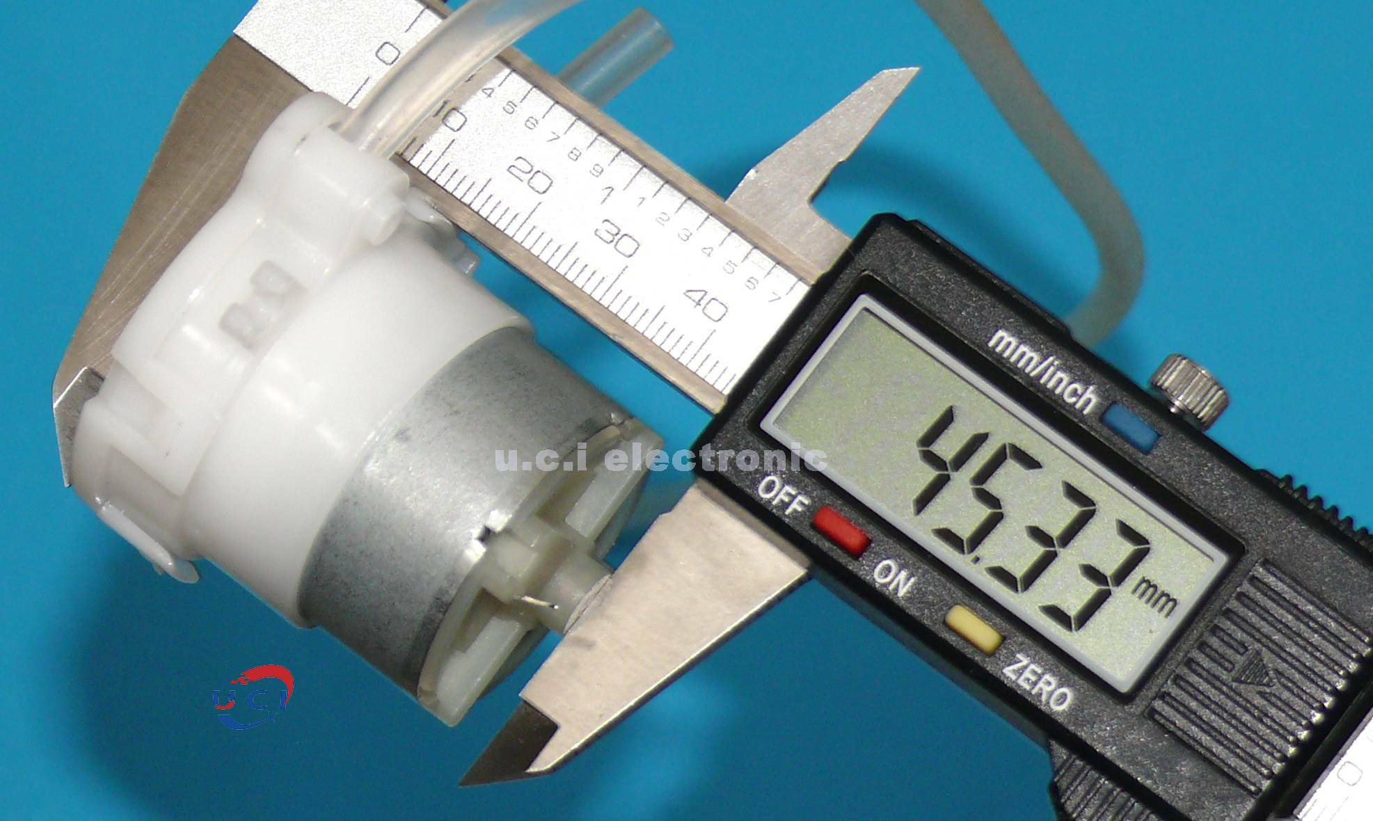 【UCI電子】(中) 微型蠕動泵 DC5V 貴金屬刷 500 減速電機 小型直流定量自吸泵抽水 500 減速馬達