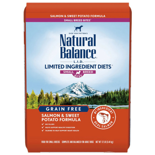 【Natural Balance 自然平衡】 單一肉源-低敏無穀地瓜鮭魚成犬配方(小顆粒)