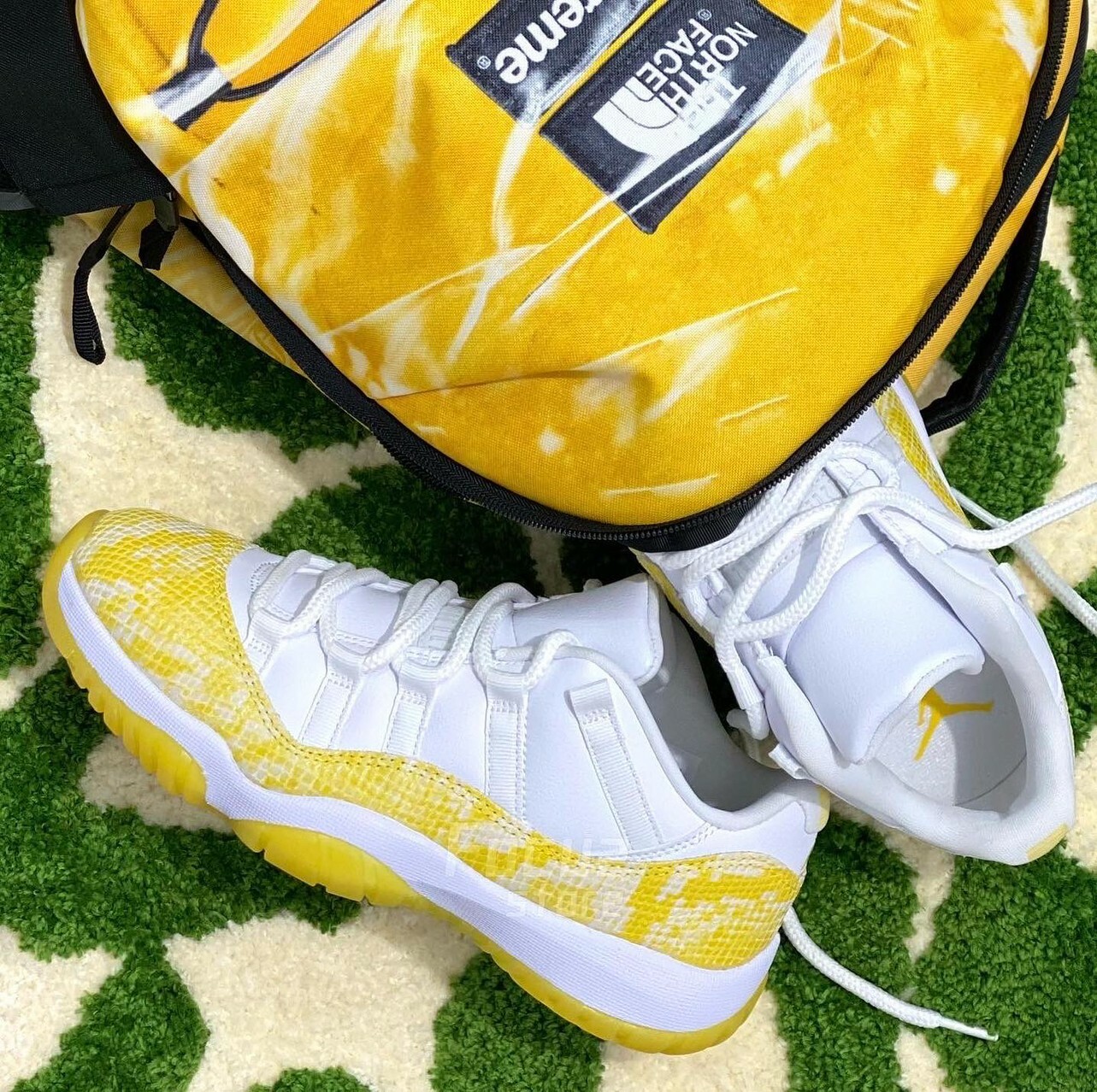 Wmns Air Jordan 11 Low 'Yellow Snakeskin' AH7860-107【現貨商品】