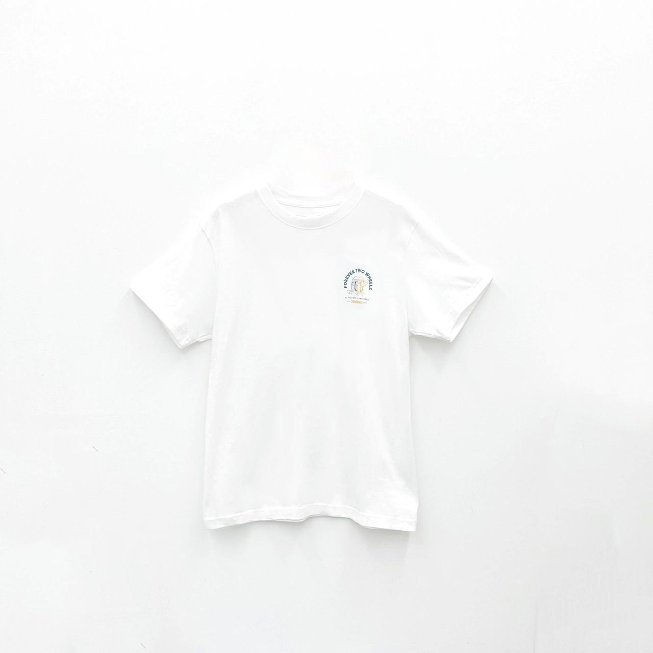 After Work 輪胎印刷短TEE