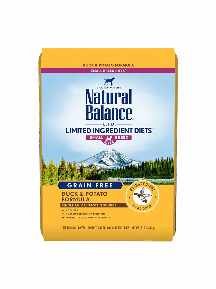 【Natural Balance自然平衡】單一肉源系列－低敏無穀馬鈴薯鴨肉成犬配方(小顆粒)