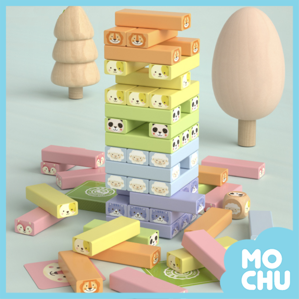 童趣木製疊疊樂(兩款)