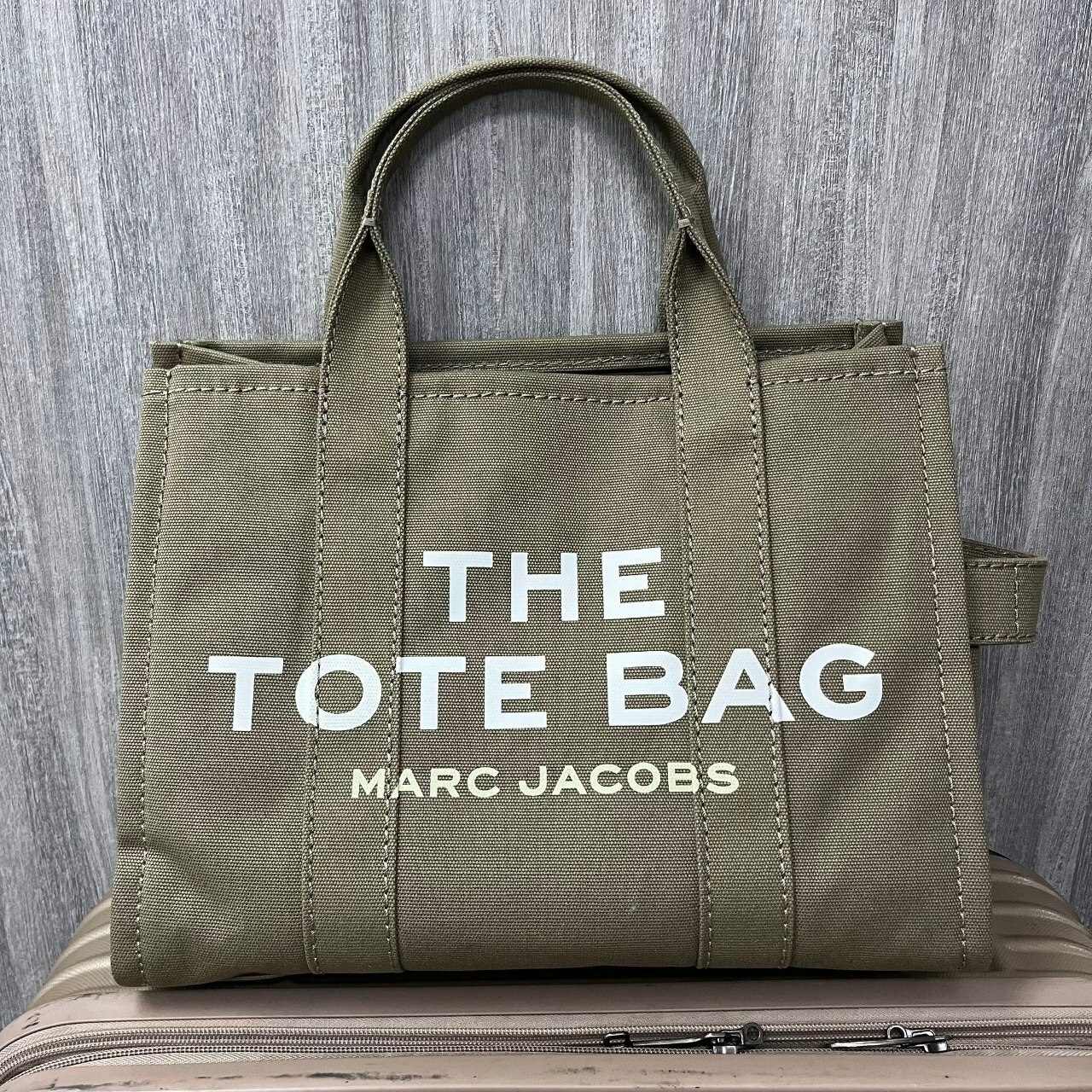 [S] MARC JACOBS M0016161 TOTE BAG,SLATE GREEN, 191267798264 (SMJ107)