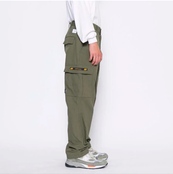 WTAPS 20AW Jungle Stock Trouser 口袋工裝褲軍綠色