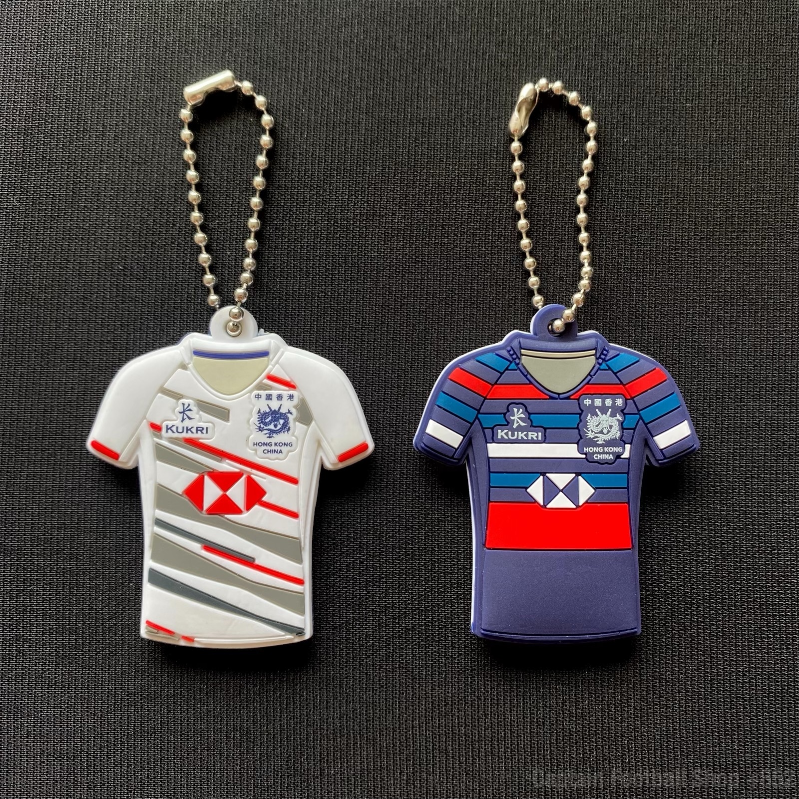 香港欖球代表隊 KUKRI 官方迷你球衣鎖匙扣