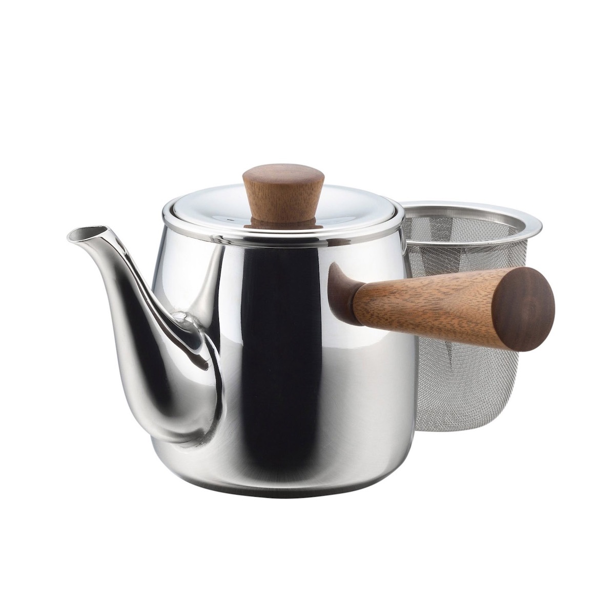 Miyaco Chaki 0.38L Teapot-Side Hdl-Mirror(S) -CHA-1