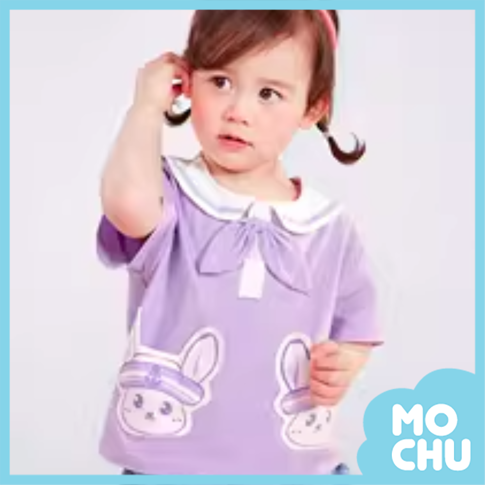 學院兔海軍領短袖上衣