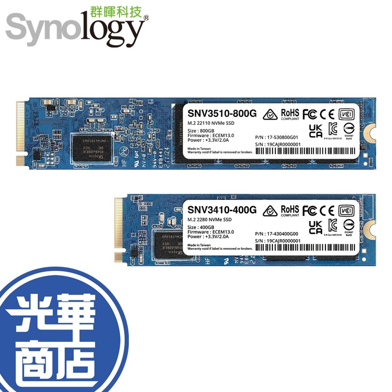 内蔵型SSD Synology SNV3510-400G Synology SNV3510 400GB M.2 NVMe SSD (SNV3510-400G)(HD