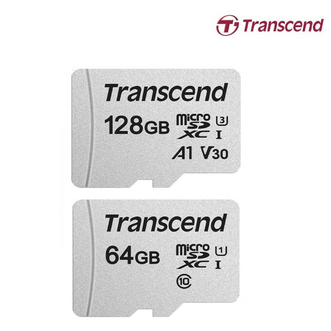 Transcend 創見 microSD UHS U1 64G/128GB 300S 記憶卡