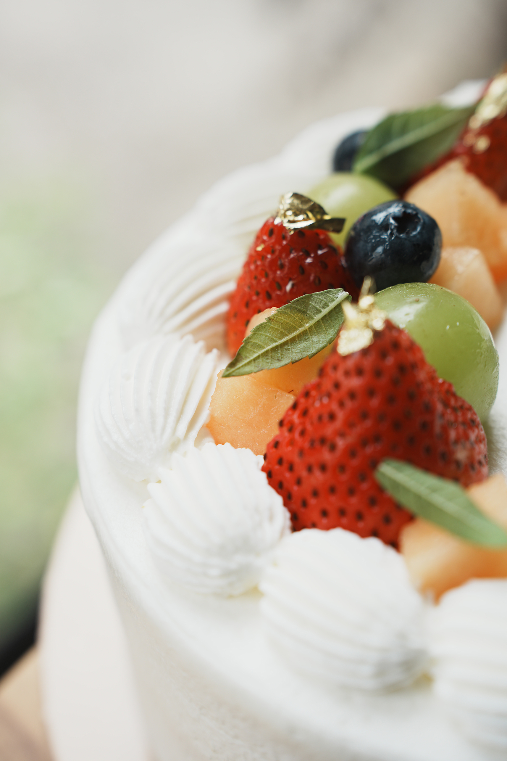 8吋 經典水果戚風蛋糕