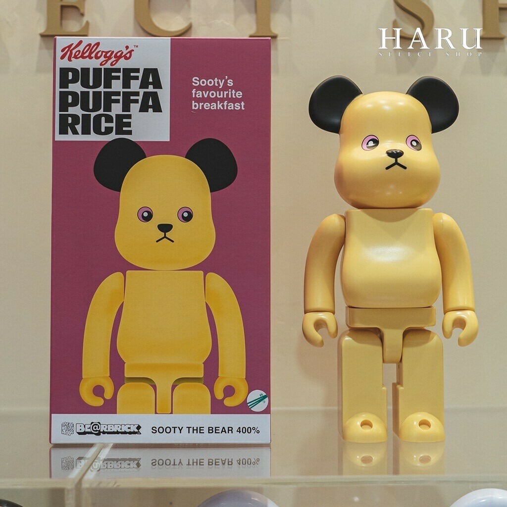 現貨 BE@RBRICK SOOTY THE BEAR 400% 庫柏力克熊 Bearbrick