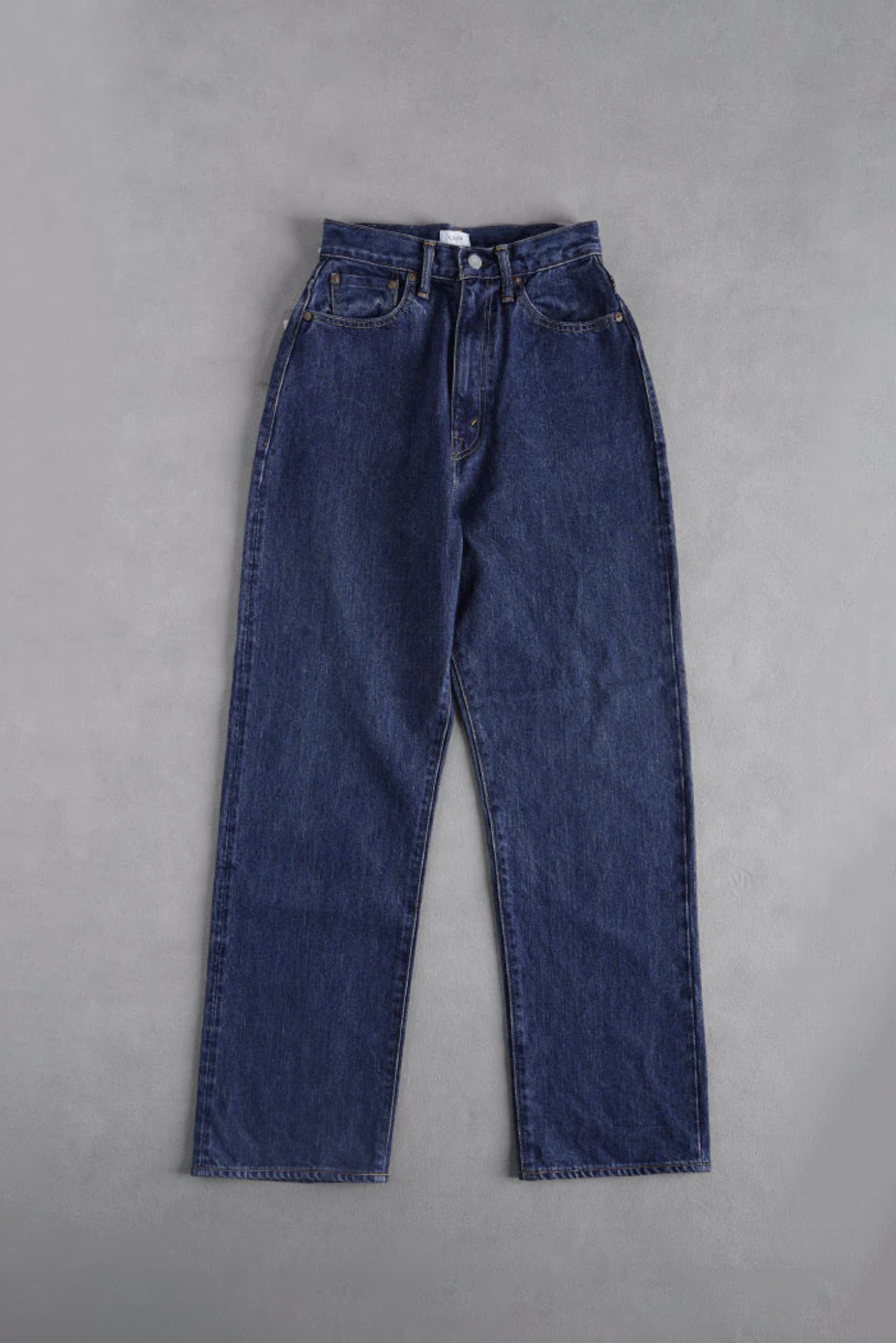 CIOTA INDIGO SUVIN COTTON 11.5 oz HIGH WAIST DENIM