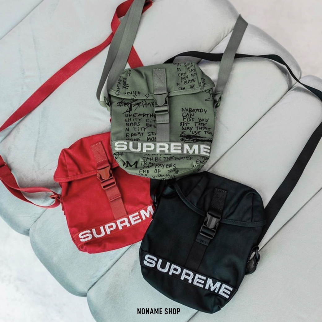 2023SS SUPREME FIELD SIDE BAG 側背包小包三色