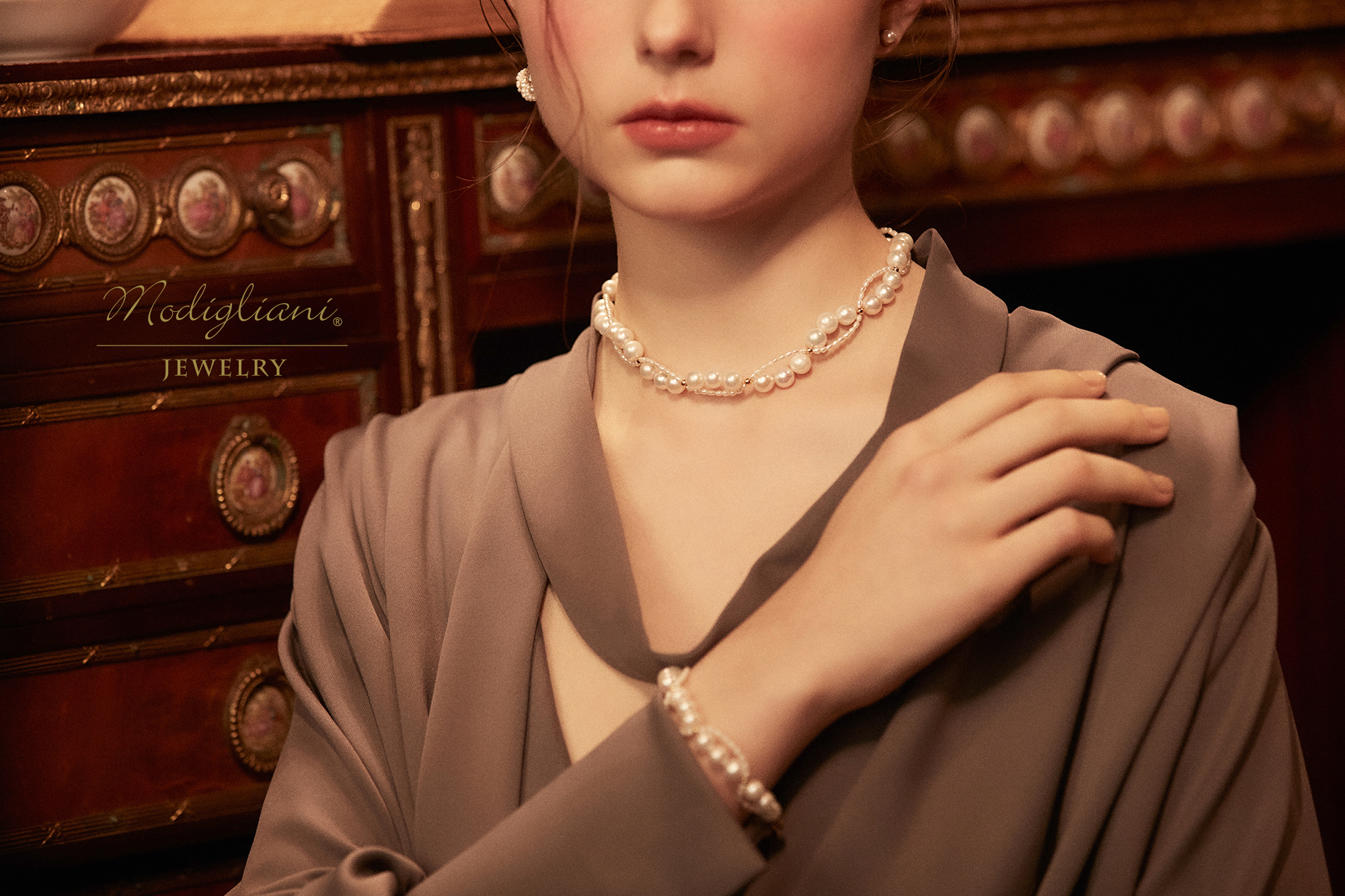 黃銅飾品,黃銅,天然珍珠,氣質,手鍊,仙女,珍珠,