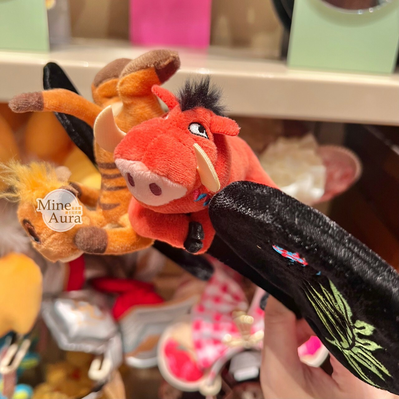 彭彭 丁滿 絨毛大頭 米奇頭 造型 髮圈 髮箍 獅子王 The Lion King -香港迪士尼樂園