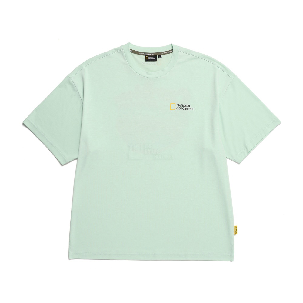 【NATIONAL GEOGRAPHIC】UNI DRYSIL GRAPHIC T-SHIRT Unisex Drysil Graphic Short Sleeve Tee - STORM BLUE