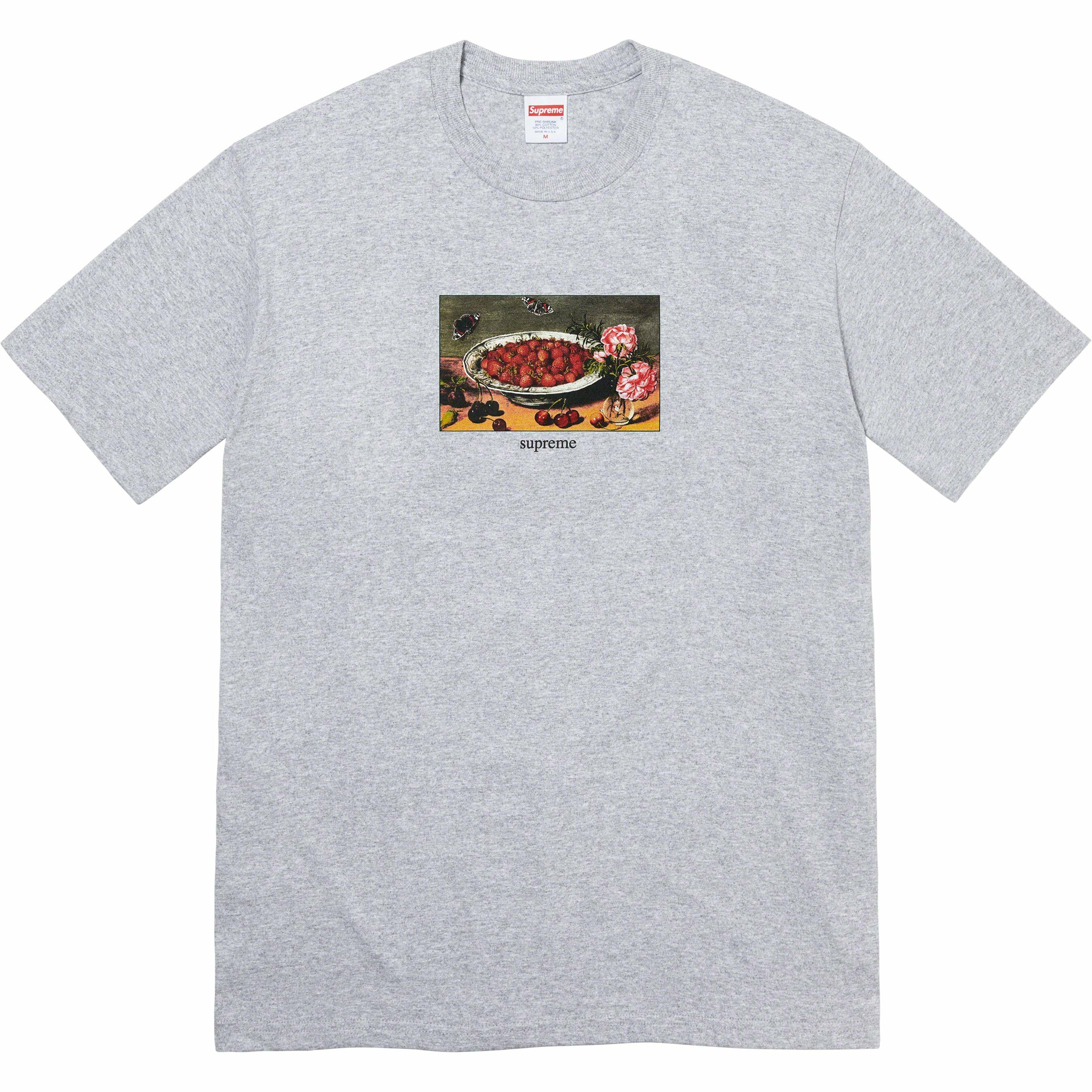 2023SS Supreme strawberries tee 春夏草莓短袖短T LOGO 現貨