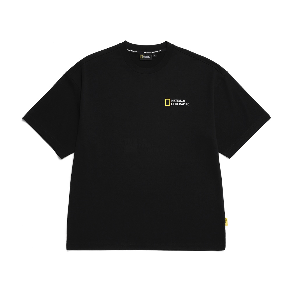 【NATIONAL GEOGRAPHIC】UNI DRYSIL GRAPHIC T-SHIRT Unisex Drysil Graphic Short Sleeve Tee - STORM BLUE