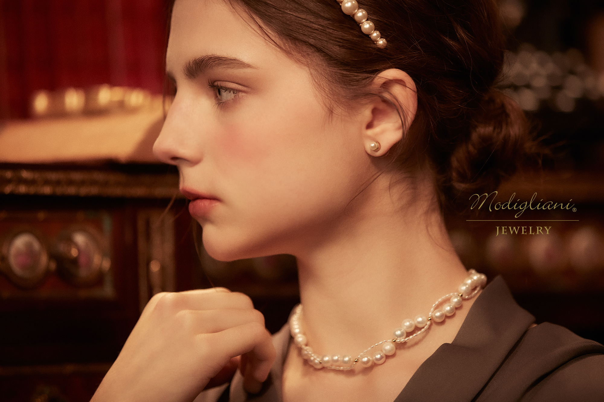 黃銅飾品,黃銅,耳環,兩戴式耳環,氣質,繁複,鋯石,珍珠,施華洛世奇水晶珍珠