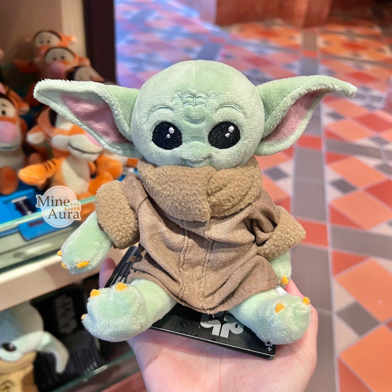 尤達 Yoda 磁鐵 坐肩 絨毛 娃娃 公仔 星際大戰 Star Wars -香港迪士尼樂園