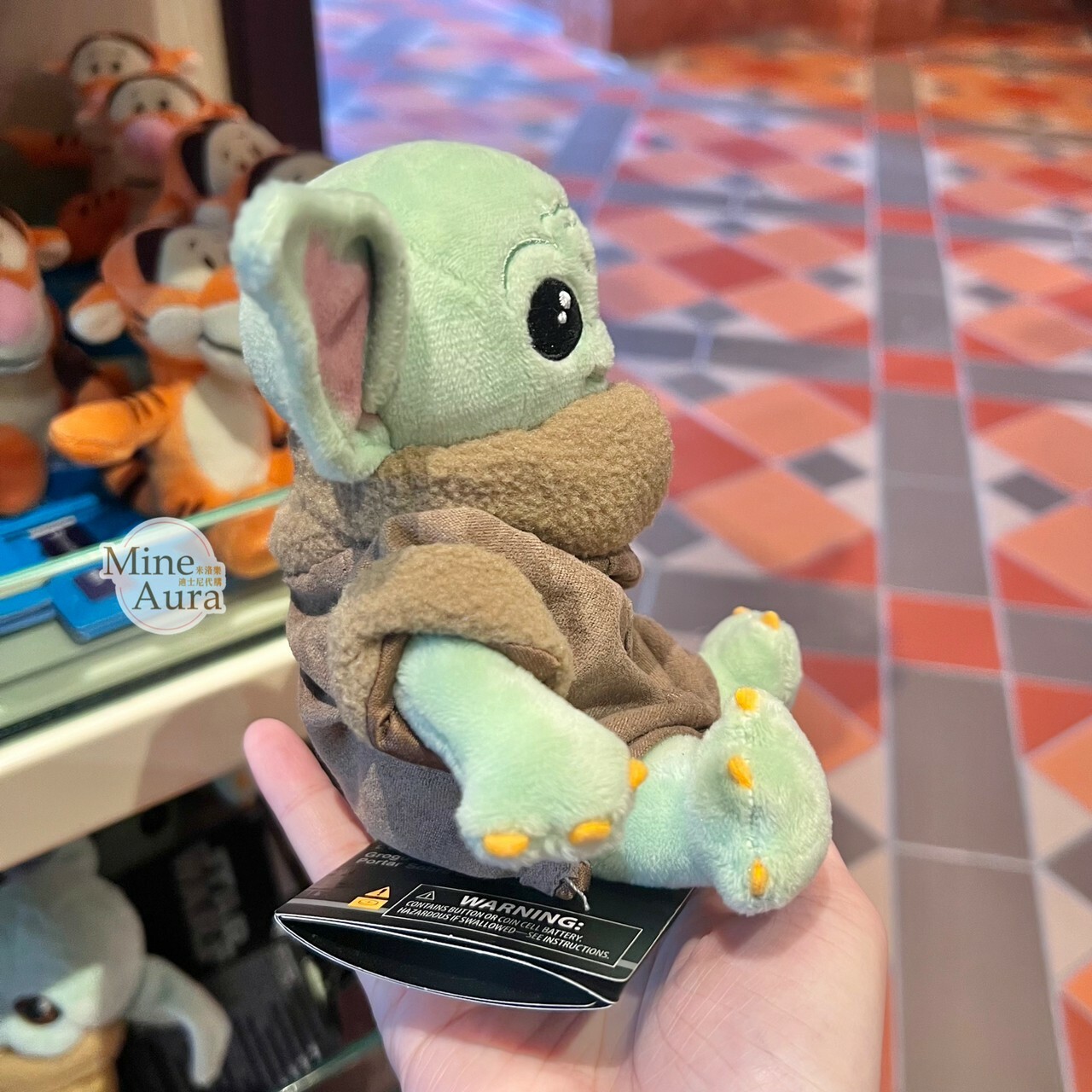 尤達 Yoda 磁鐵 坐肩 絨毛 娃娃 公仔 星際大戰 Star Wars -香港迪士尼樂園