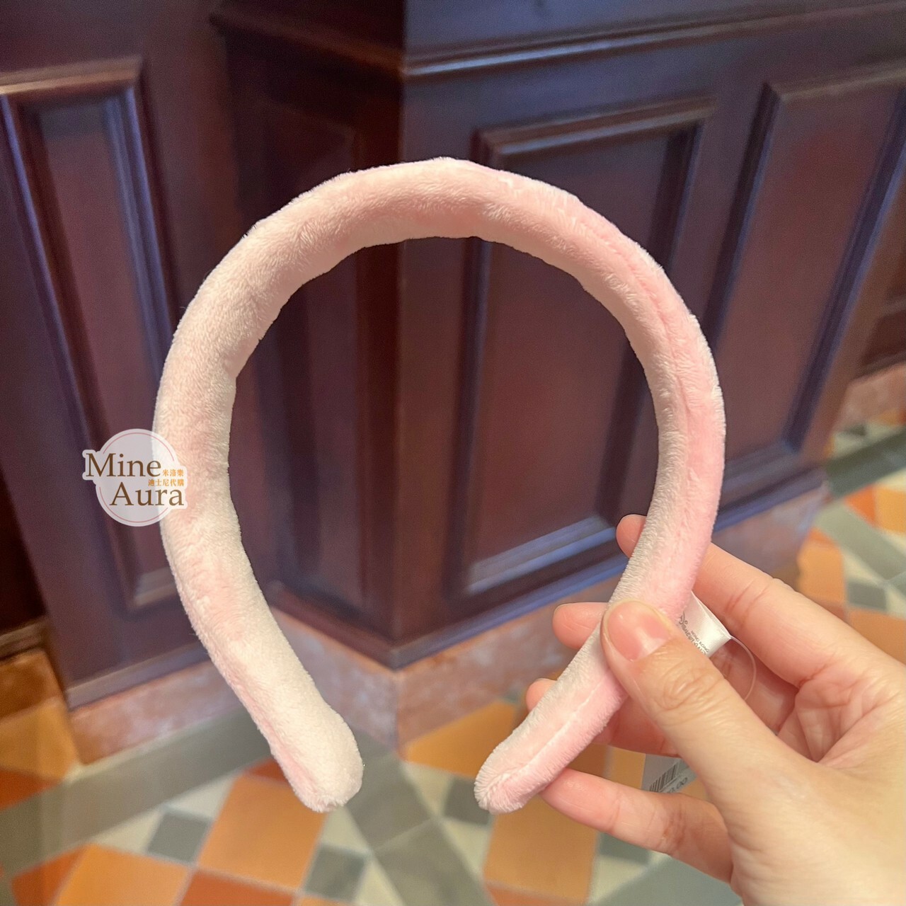 個人客製 粉色 髮圈  -香港迪士尼樂園