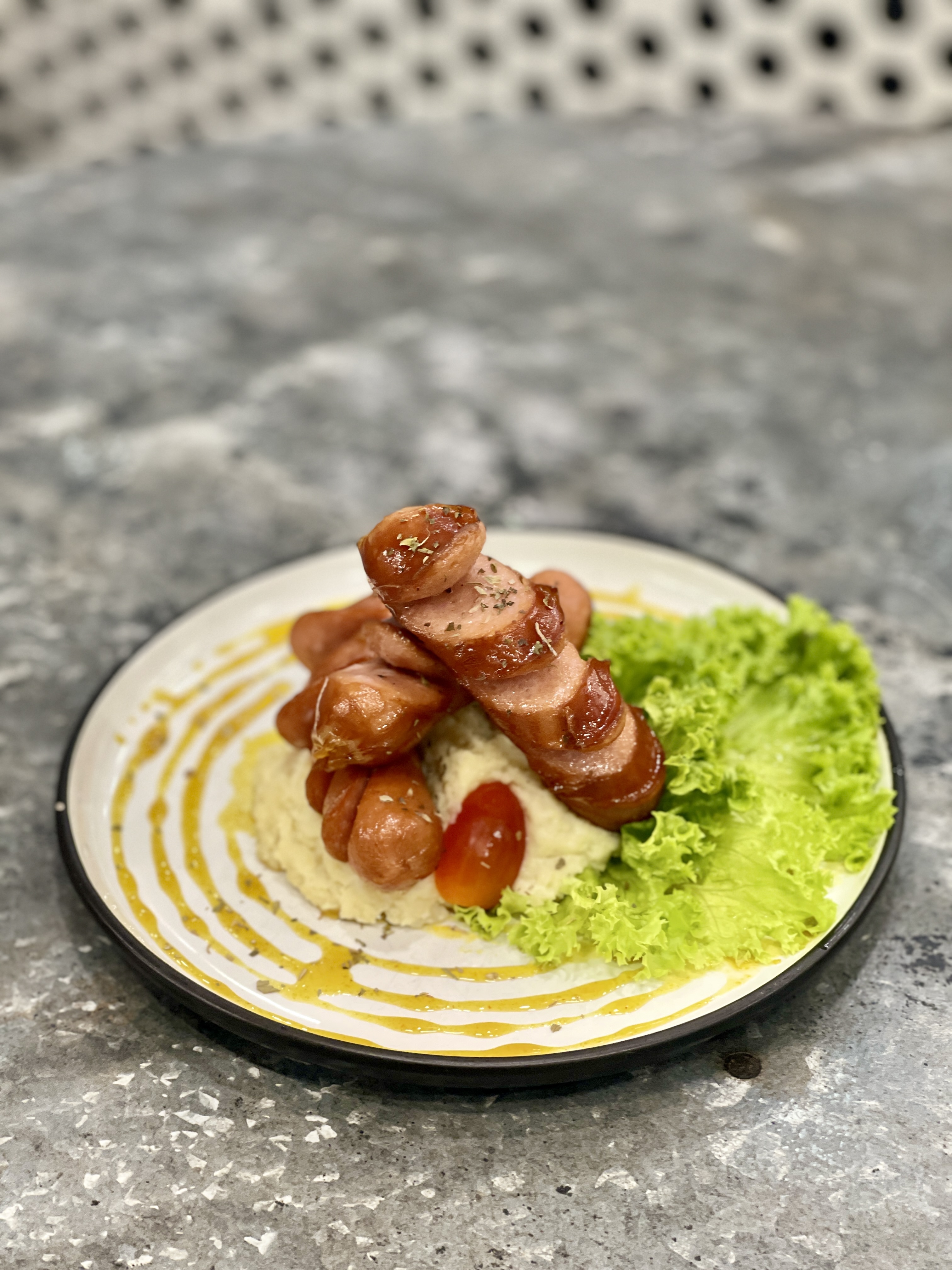 Smoked Chicken Sausages (Honey Mustard)