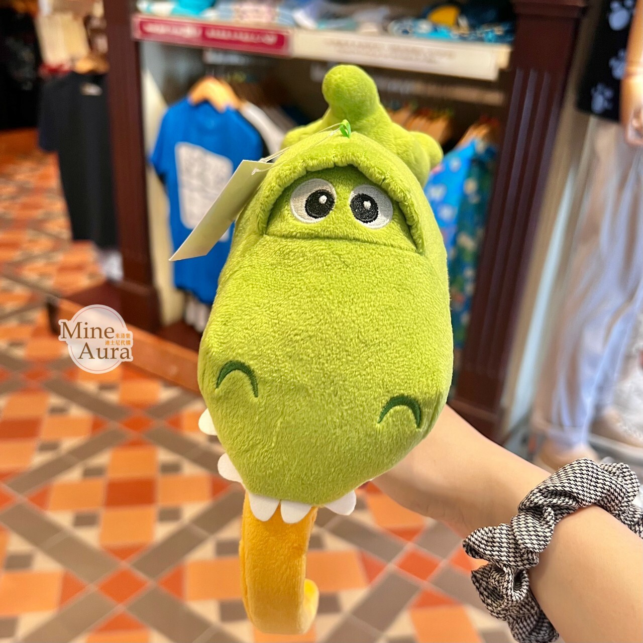 抱抱龍 Rex 咬咬 造型 髮圈 髮箍 玩具總動員 Toy Story -香港迪士尼樂園
